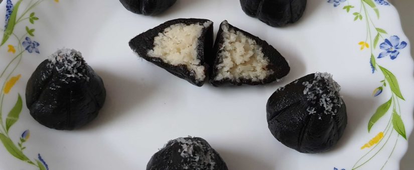 Oreo Coconut Modak – Without using stove