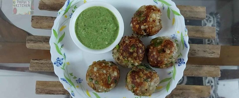 Sabudana Vada | साबूदाना वड़ा बनाने की रेसिपी | Parul’s kitchen Recipe￼